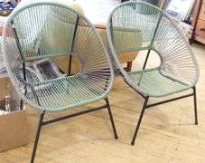 PAIR OF MCM PATIO CHAIRS