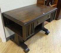 MAHOGANY LIBRARY DESK