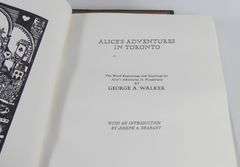 WIZARD OF OZ & ALICE'S ADVENTURES IN TORONTO ART BOOK