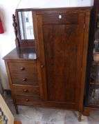 VINTAGE COMBINATION DRESSER