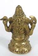 BRASS SCULPTURE OF GANESH