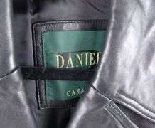 DANIER LEATHER COAT