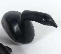 TWO INUIT STONE CARVINGS