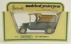 4 MODELS OF YESTERYEAR