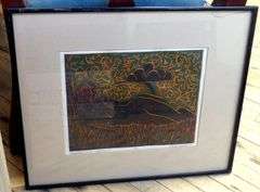 THREE FRAMED SERIGRAPHS