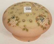 RARE BURMESE GLASS FLOWER FROG