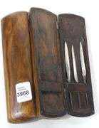 THREE ANTIQUE CURIOS