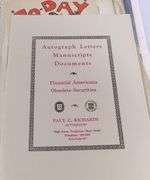 OLD ADVERTISING PIECES, ETC.