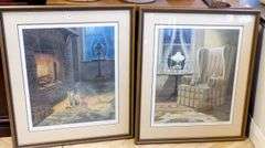 TWO LIMITED EDITION JAMES LUMBERS PRINTS