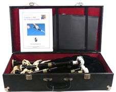 VINTAGE CASED BAGPIPES & UMBRELLAS
