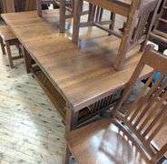 STICKLEY STYLE OAK DINING SET