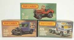 5 MATCHBOX 75 DIE-CAST