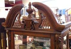 CHIPPENDALE STYLE CURIO CABINET