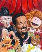 THREE ORIGINAL STEVEN JOHNSON ACRYLICS