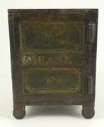 2 ANTIQUE COIN BANKS