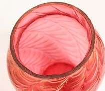 IRIDESCENT GLASS PICKLE CRUET