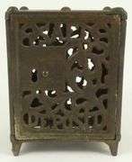 2 ANTIQUE COIN BANKS