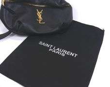 BLACK LEATHER CROSSBODY BAG