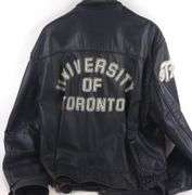 TWO VINTAGE LEATHER JACKETS