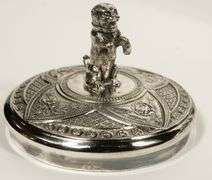 RARE DOUBLE PICKLE CRUET