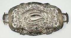ANTIQUE STERLING TRAY