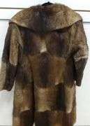 MUSKRAT FUR COAT