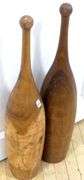 PAIR VINTAGE WOODEN EXERCISE TOOLS