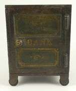2 ANTIQUE COIN BANKS