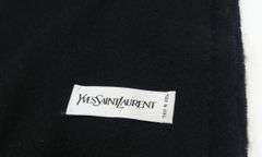 YVES SAINT LAURENT WOOL SCARF