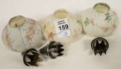 THREE MT. WASHINGTON GLASS SHAKERS