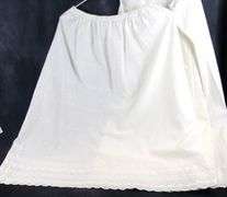 EDWARDIAN NIGHTGOWN, COTTON SLIPS & NIGHTIES