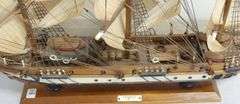 WOODEN "CLIPPER" MODEL SHIP