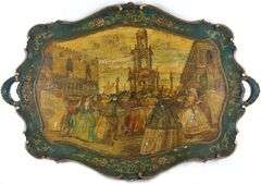 VENETIAN LACQUERED TRAY