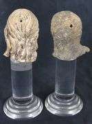 TWO TERRA COTTA BUSTS