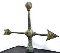 ANTIQUE WEATHERVANE POST