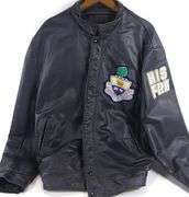 TWO VINTAGE LEATHER JACKETS