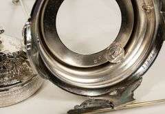 CRANBERRY GLASS PICKLE CRUET