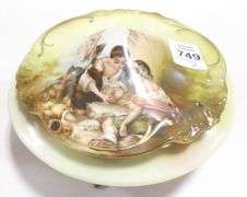 R.S. PRUSSIA DRESSER BOX AND ROYAL BAYREUTH VASE