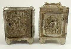 2 CAST IRON BANKS