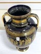 LARGE GREEK PORCELAIN VASE