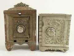2 ANTIQUE BANKS
