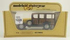 5 MODELS OF YESTERYEAR