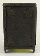3 ANTIQUE CAST IRON SAFE BANKS