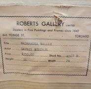 FRAMED DAINIS MIEZAJS WATERCOLOUR