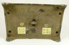 DOUBLE-DOOR CAST IRON COIN BANK