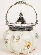 MT. WASHINGTON GLASS BISCUIT BARREL