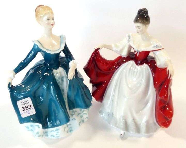TWO ROYAL DOULTON FIGURINES