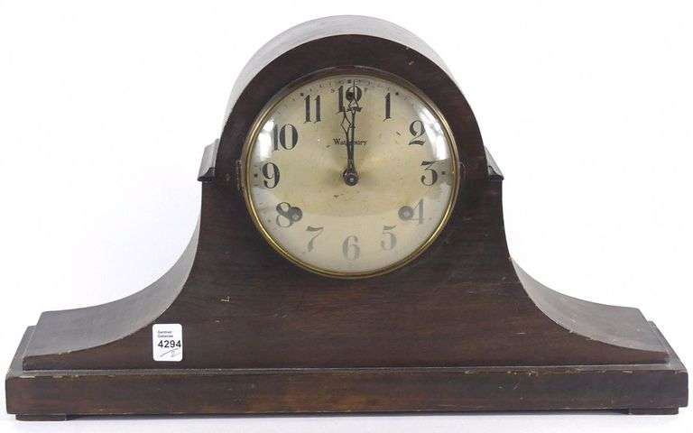 TWO ANTIQUE CLOCKS