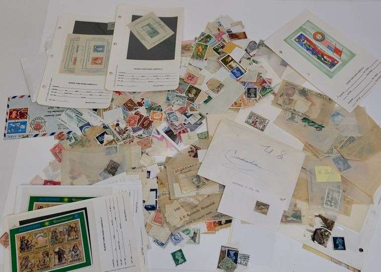 COLLECTION OF STAMPS
