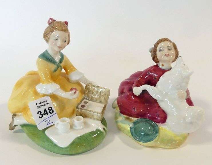 TWO ROYAL DOULTON FIGURINES